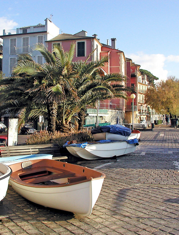 Mappa turistica a strappo personalizzata di Celle Ligure