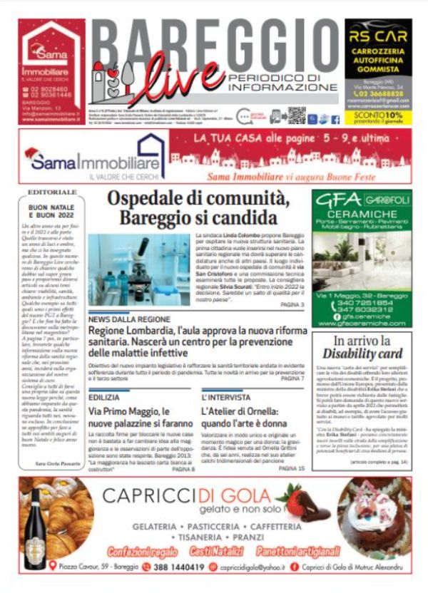 Bareggio Live dicembre 2021