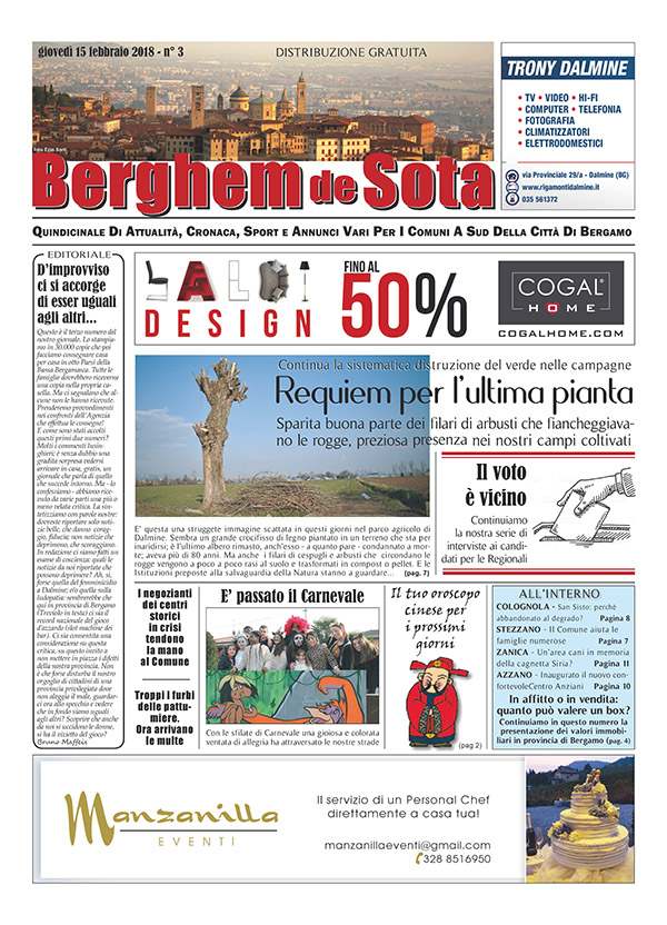Berghem de Sota del 15 febbraio 2018