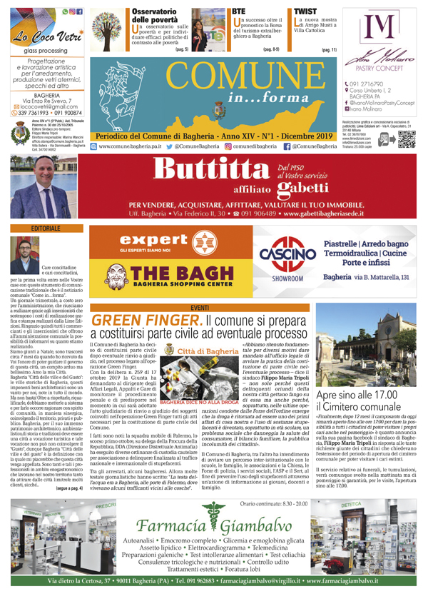 Comune in…forma Bagheria dicembre 2019