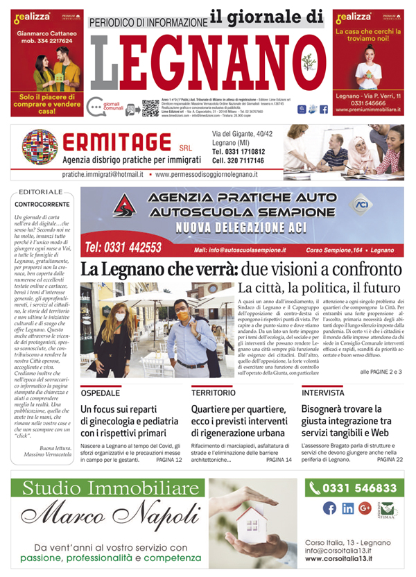 il Giornale di Legnano ottobre 2021