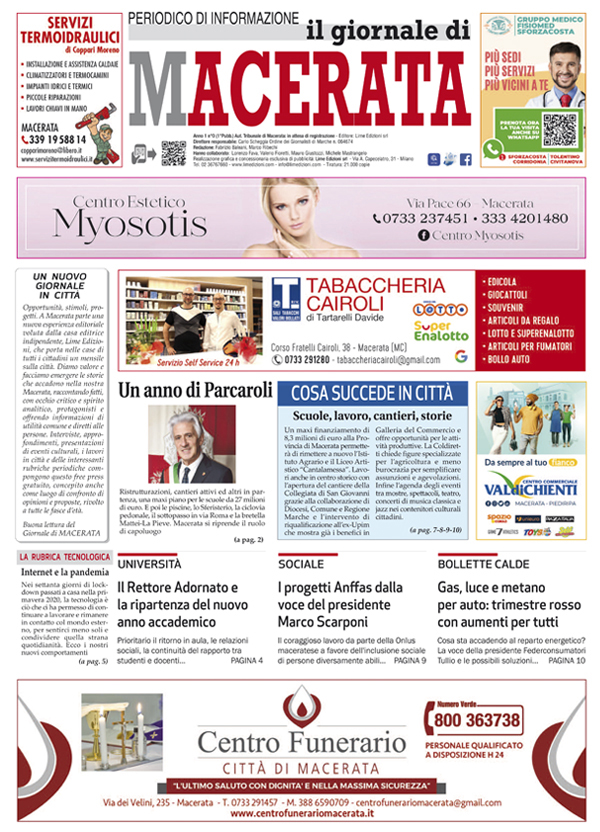 Il Giornale di Macerata ottobre 2021