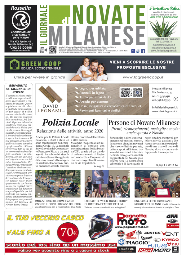 il Giornale di Novate Milanese maggio 2021