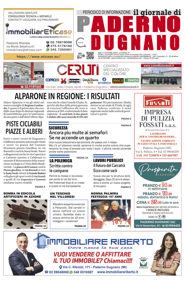 Il Giornale di Paderno Dugnano febbraio 2023