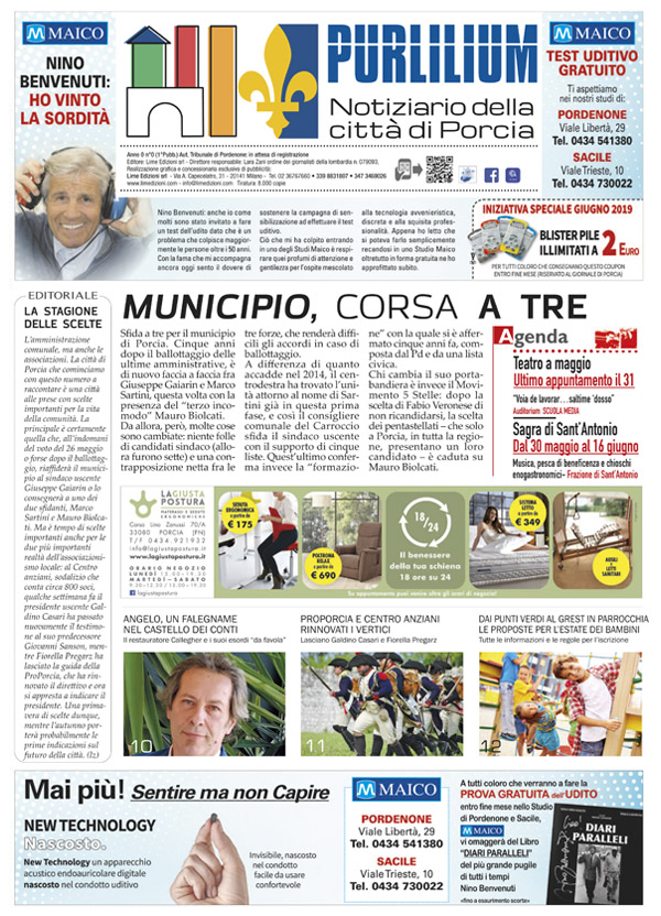 Purlilium – Notiziario della città di Porcia