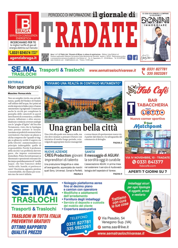 Il Giornale di Tradate luglio 2022