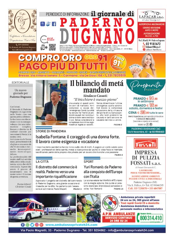 Il Giornale di Paderno Dugnano aprile 2022