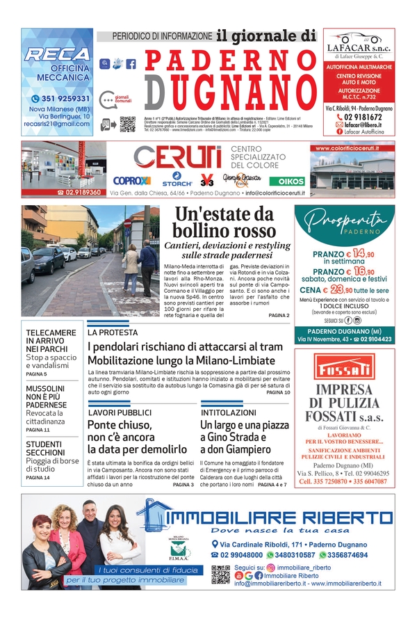 Il Giornale di Paderno Dugnano giugno 2022
