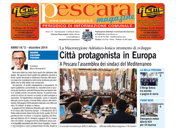 Pescara Magazine Dicembre 2014