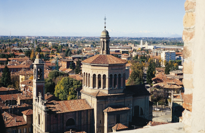 Mappa turistica a strappo di Treviglio