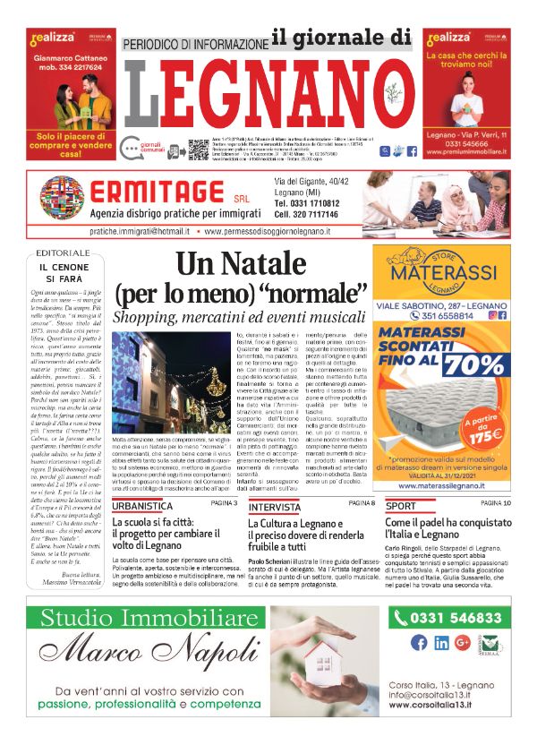 Il Giornale di Legnano dicembre 2021